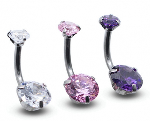 ring zirconia piercing jewelry