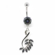 Fashion Zirconia Dangle Belly Button Piercing Jewelry