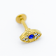 blue jewelry - piercing jewelry