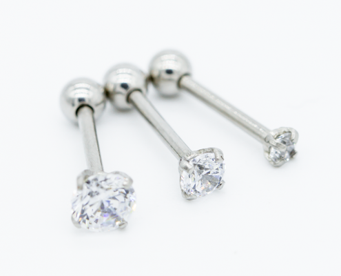ear piercing - piercing jewelry set